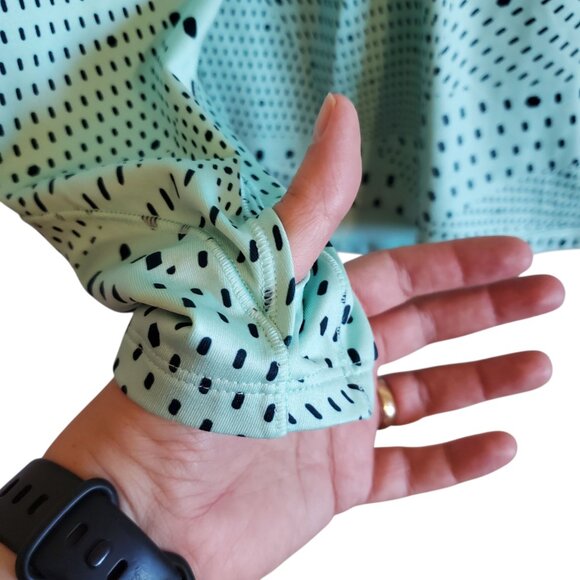 Under Armour Mint Green Long Sleeve Crew Neck Shirt Cold Gear - Large - Picture 6 of 14